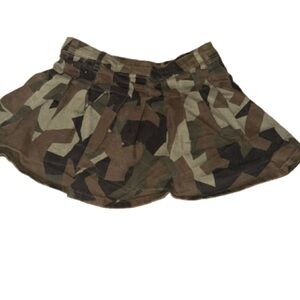 AKIRA Camo Mini Skirt